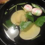 炭焼うな富士 - お吸い物