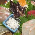 炭焼うな富士 - 刺身三昧