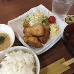 家庭料理居酒屋 よってって - ♪本日の日替り（チキン南蛮定食）¥500