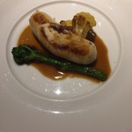 フランス料理 ル・クール - トリュフとモリーユを入れた仔ウサギのブーダンブラン