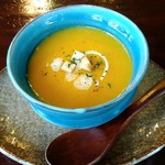 京都 れとろ洋食　LOCAVO - ポタージュ―スープ