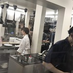 AMOUR - 厨房の中が見えます