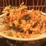 味奈登庵 - #食べログ的に撮るとこうなる。
      さすが味奈登庵、かき揚げもボリュームプリタツ