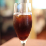 チェルバイア - プランツォＡ 1300円 のアイスコーヒー