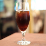 チェルバイア - プランツォＡ 1300円 のアイスコーヒー