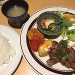 レストラン カバ ダイニング - 副菜もバランスが良いですねぇ(^.^)