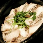 Kisala - “八の皿（鯛飯　漬け物三種　味噌汁　粟麩　絹莢）”