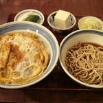 Fukagawa San Chuu Mae Houseian - カツ丼ミニそばセット