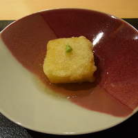 ぎんざ 一二岐 - とうもろこし豆腐