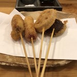 あじわいや げん - 追加の串揚げ