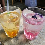 RK GARDEN  - 自家製レモネードとエルダーフラワーソーダ