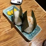 もつ焼き 小江戸 - びっくりするくらい美味しいおにぎり。