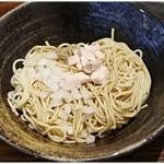 中華蕎麦にし乃 - 味付き替え玉　200円　かなりボリュームあります。