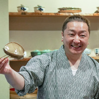 日本料理 たかむら - 大将と鮑♪