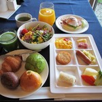 朝食バイキング２日目