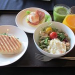 朝食バイキング２日目