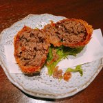 炭火焼肉 ふちおか - 一品料理:メンチカツ