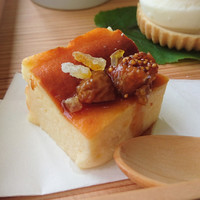 茶房 空花 - 酒麹を使ったチーズケーキ