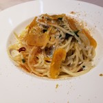 トラットリア イル フィオレット - しらすとからすみのペペロンチーノ