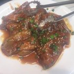 炭火焼肉 美龍 - タン（味噌）