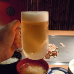 Hanamaru Tei - お約束のビールですよ～
