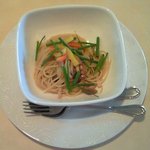 ケケ・デプレ - Bランチ 2100円 のイカ塩辛パスタ