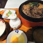 荒井屋 - 特牛鍋定食（２１００円）