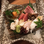 魚菜屋 常峰 - いつかのお造り盛り合わせ～♪