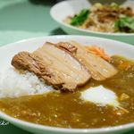 新世界菜館 - 豚の角煮カレー１２００円