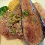 ケケ・デプレ - Bランチ 2100円 のチキンと茄子のポアレ