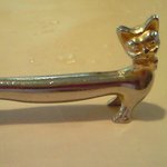 ケケ・デプレ - 卓上の猫の箸置き