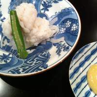 高瀬 - 熊本天草の鱧湯引き　と　西京味噌