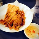 雞記 - ラン菜と豚油揚