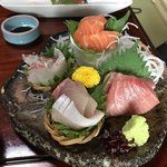 湯の峯荘 - お造り美味〜〜！