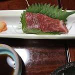 湯の峯荘 - 馬刺し(^ ^)