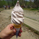 至仏山荘 - 花豆ソフトクリーム