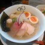 らーめん 鶏喰 - 特製鶏の塩ら～めん