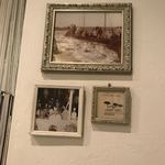 サルデーニャ料理とワイン greco - 壁には古い写真が