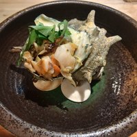 季節割烹 勝味 - サザエつぼ焼き ¥800+tax