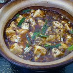 中国家常菜　しんた - マーボー豆腐のアップ