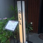 天ぷら　花長 - 看板