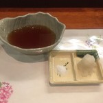 天ぷら　花長 - 天つゆ、塩