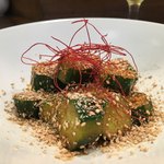 創作麺工房 鳴龍 - 「ごまきゅうり」300円