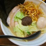 無銘 - 熟成練り醤油ラーメン　具だくさん(18-06)