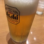 らーめん 風伯 - 生ビール