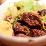 鳥酎 - 牛どて煮@580円＋税：寄ってみました。