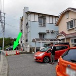 コッテジ - 電光看板が無くなっていました・・・事故かな？（緑の⇨）