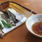 Kajika - あまごと野菜の天ぷら