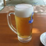 河鹿 - 生ビール（６５０円税別）