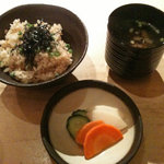 鉄板焼 旬 - ガーリックライス